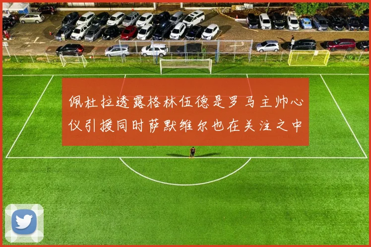 佩杜拉透露格林伍德是罗马主帅心仪引援同时萨默维尔也在关注之中