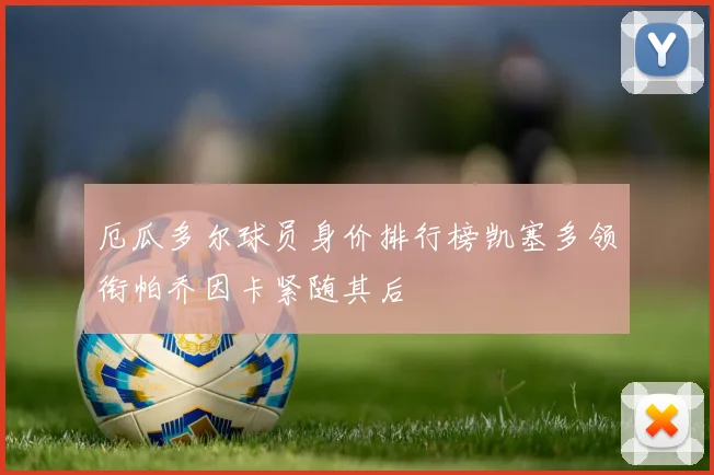 厄瓜多尔球员身价排行榜凯塞多领衔帕乔因卡紧随其后